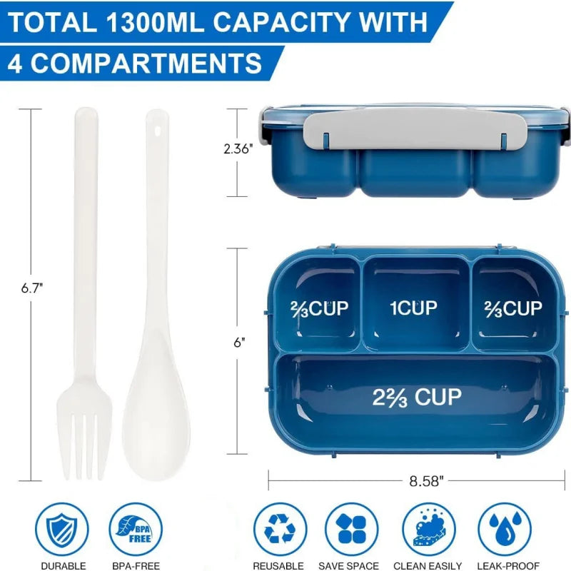 BoxPlanet FunKit™ – Complete Kids Bento Lunch Set