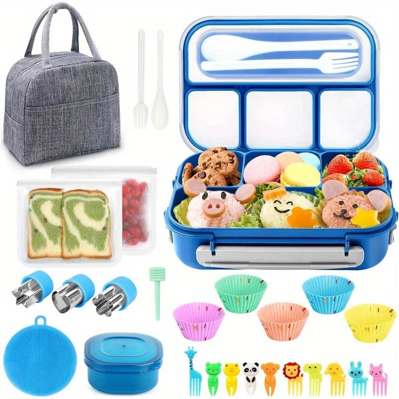 BoxPlanet FunKit™ – Complete Kids Bento Lunch Set