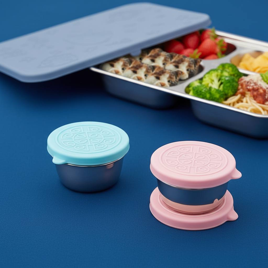 4Grid Steel Lunchbox