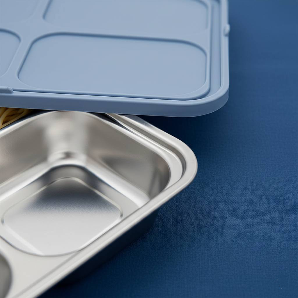 4Grid Steel Lunchbox